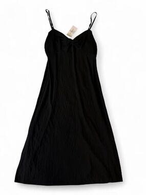 Banana Republic Black Slip Dress